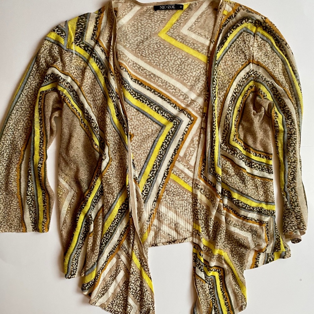 NIC+ZOE Open Front Cardigan Sweater